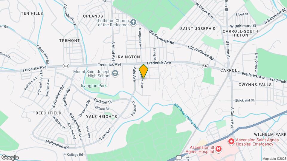 403 S Augusta Ave Map and Location Details