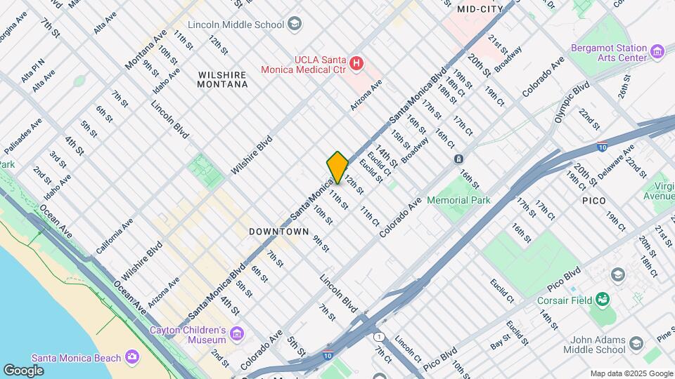 1417 11th St Map and Location Details