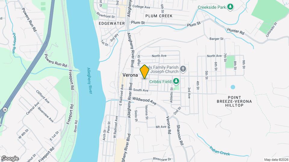 729 Brunot St Map and Location Details