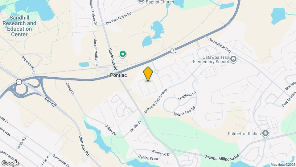 819 Queenshire Ln Map and Location Details