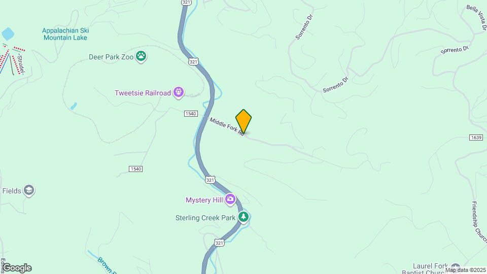 296 Middle Fork Rd Map and Location Details