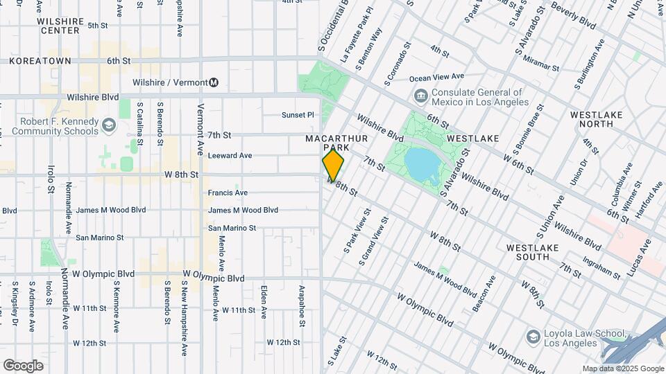2600 W 8th St Map and Location Details