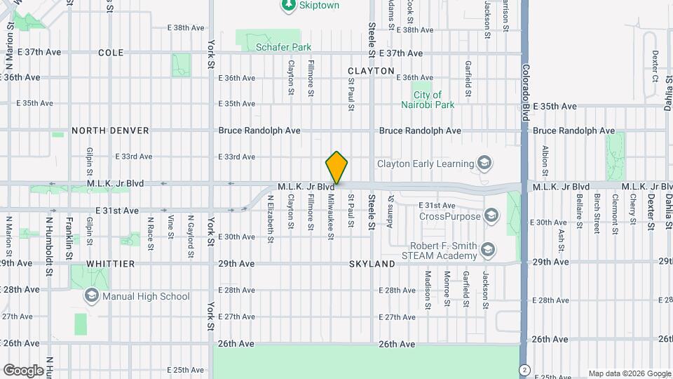 3146 Milwaukee St Map and Location Details