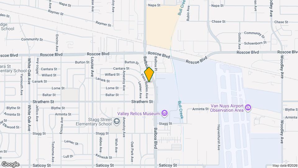 8112 Paso Robles Ave, Unit 16924 Map and Location Details