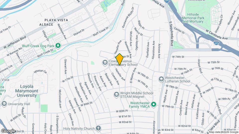 7719 Hosford Ave Map and Location Details