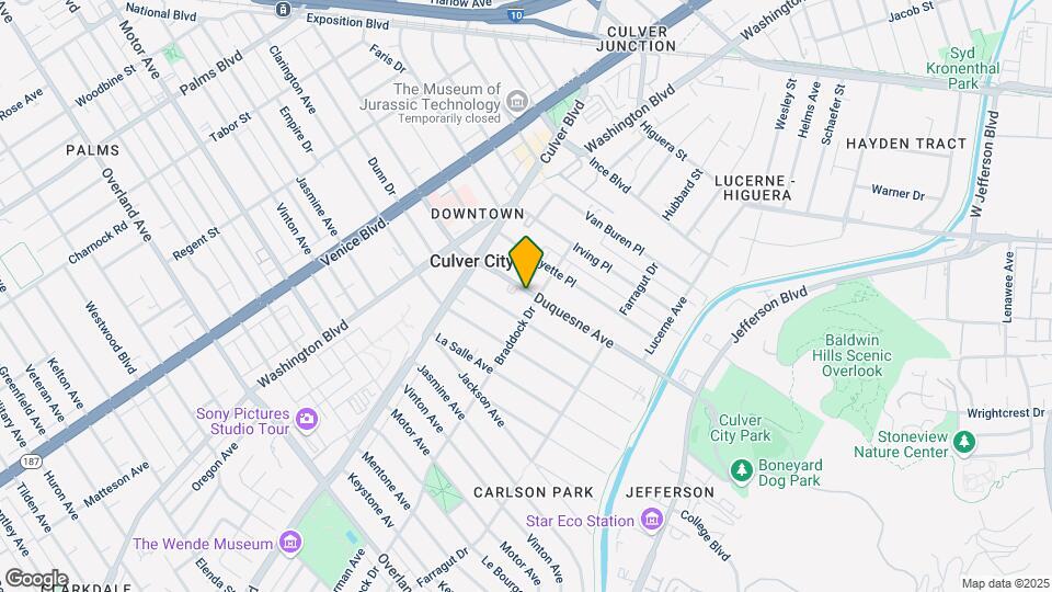 4069 Duquesne Ave Mapa y Detalles de la Ubicación