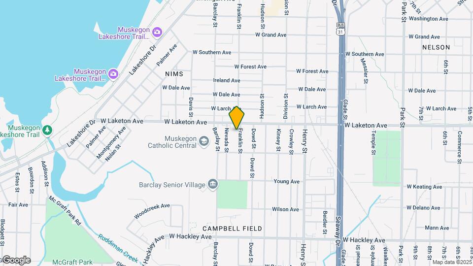 1837 Franklin St Map and Location Details
