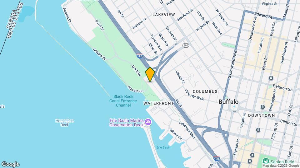 406 Lakefront Blvd Map and Location Details