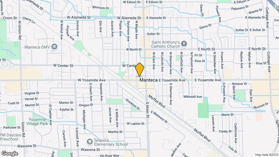 139 W Yosemite Ave Map and Location Details