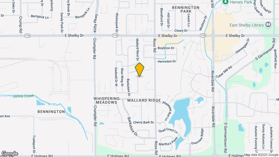 4882 Water Fowl Ln Map and Location Details