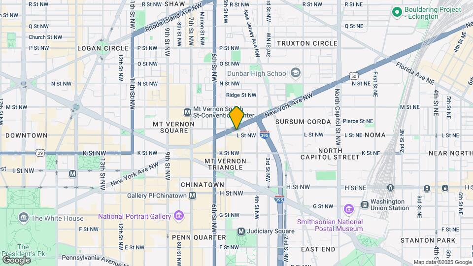 460 New York Ave NW-Unit -401 Map and Location Details
