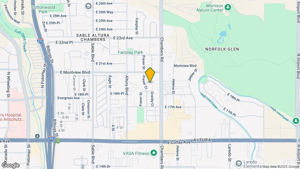 1859 Granby Ct Map and Location Details