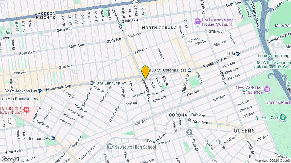 40-25 Junction Blvd, Unit SI ID1563106P Mapa y Detalles de la Ubicación