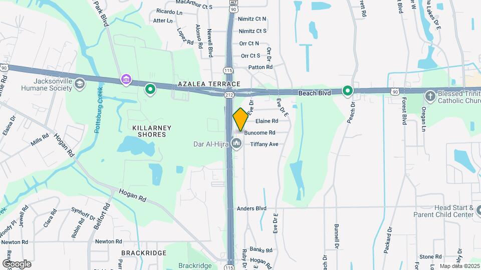 9728 Buncome Rd Map and Location Details