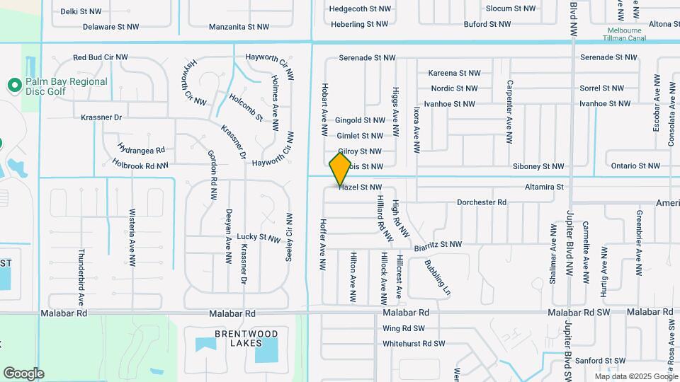 1376 Hazel St NW Mapa y Detalles de la Ubicación