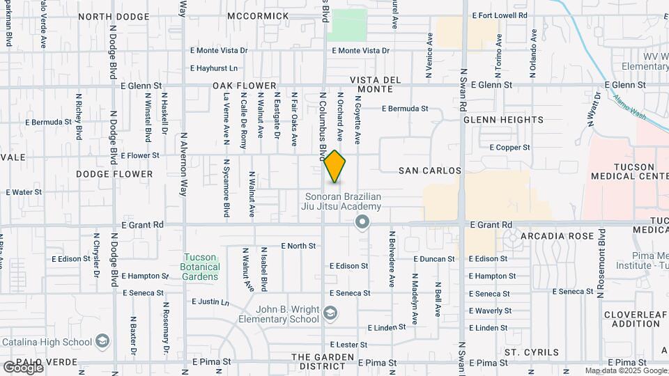 2455 N Orchard Ave Map and Location Details