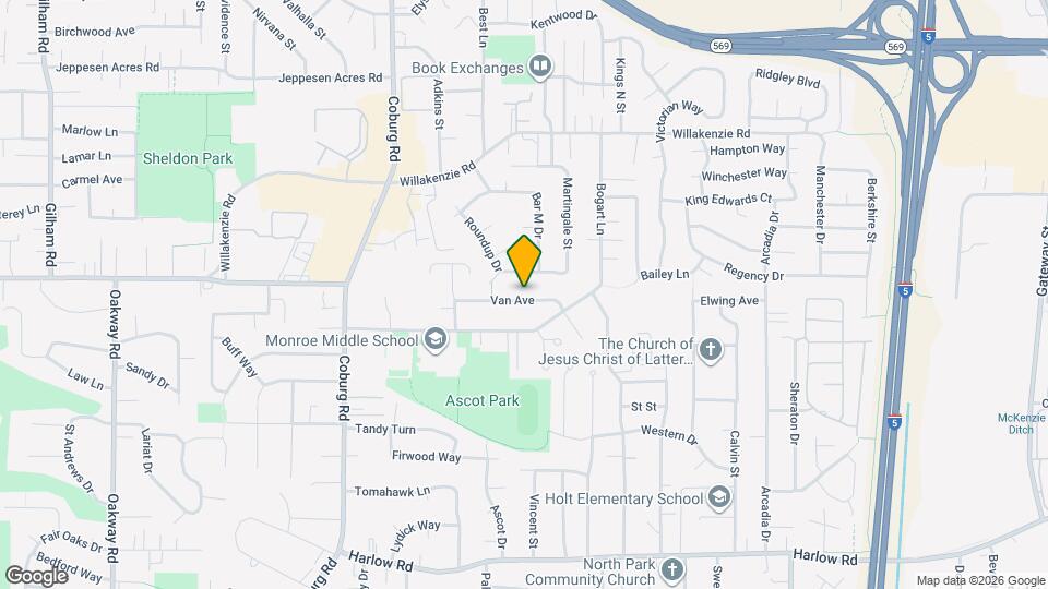 2925 Van Ave Map and Location Details