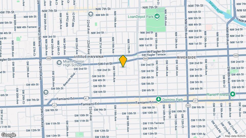 158 SW 18th Ave Map and Location Details