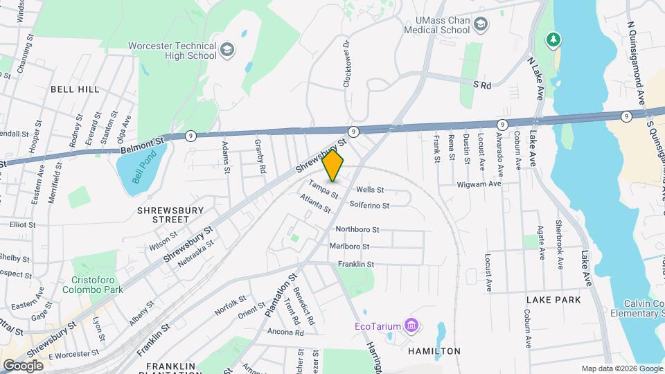 325 Plantation St, Unit 113 Map and Location Details