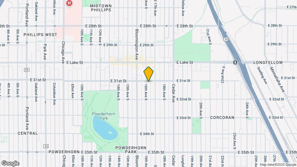 3105 16th Ave S, Unit Unit Three Map and Location Details