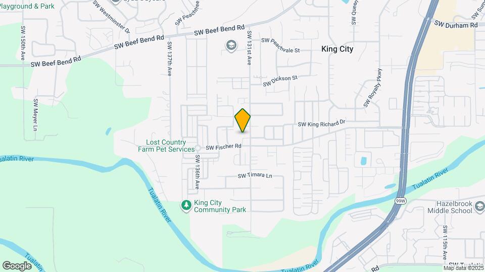 13185 SW Carmel St Map and Location Details