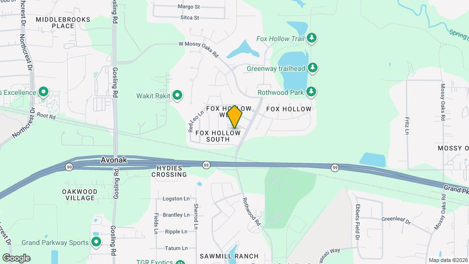 5006 Fox Mill Ln Map and Location Details