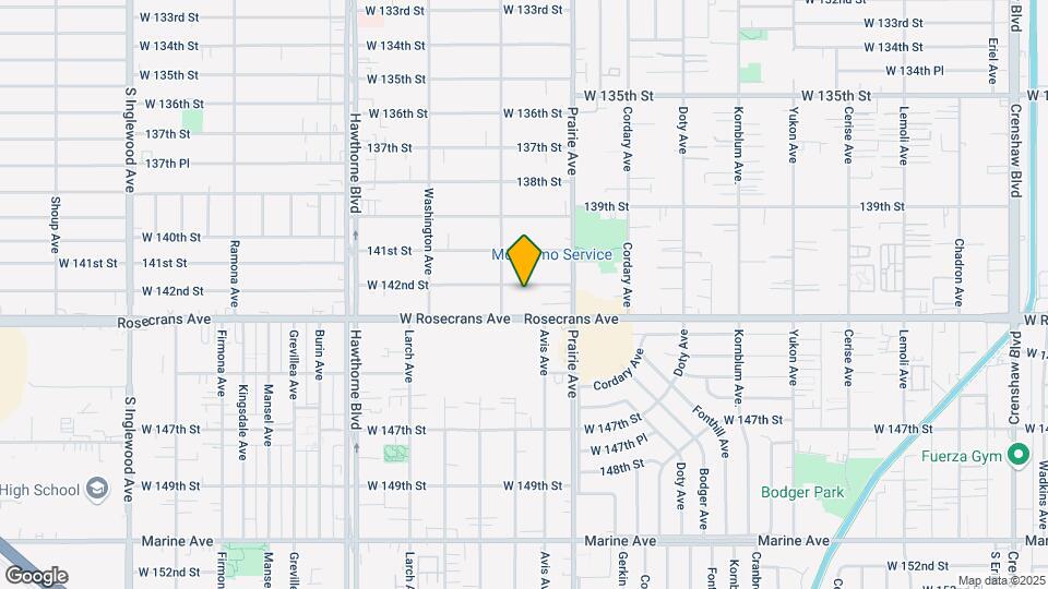 4078 W 142nd St Map and Location Details