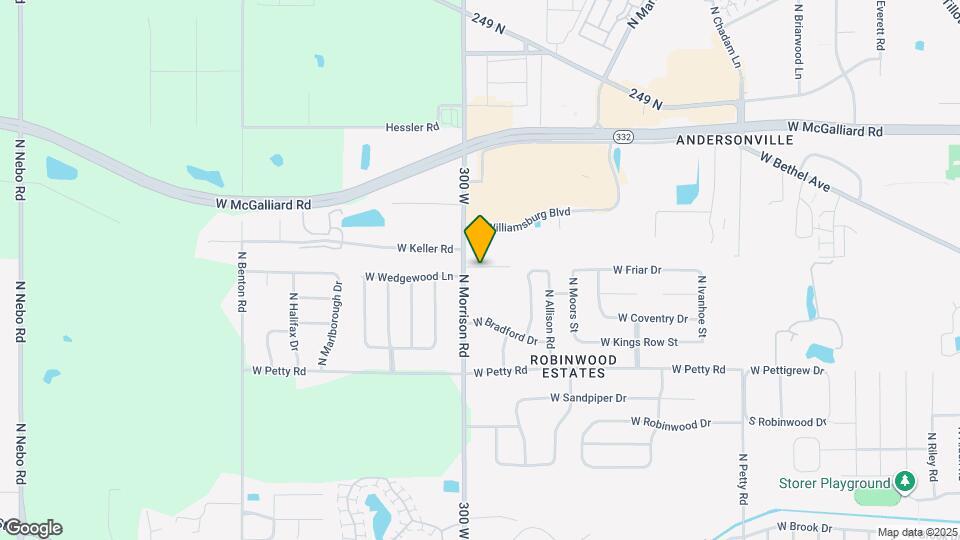 2506 N Morrison Rd Map and Location Details