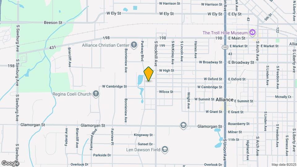 555 W Cambridge St Map and Location Details