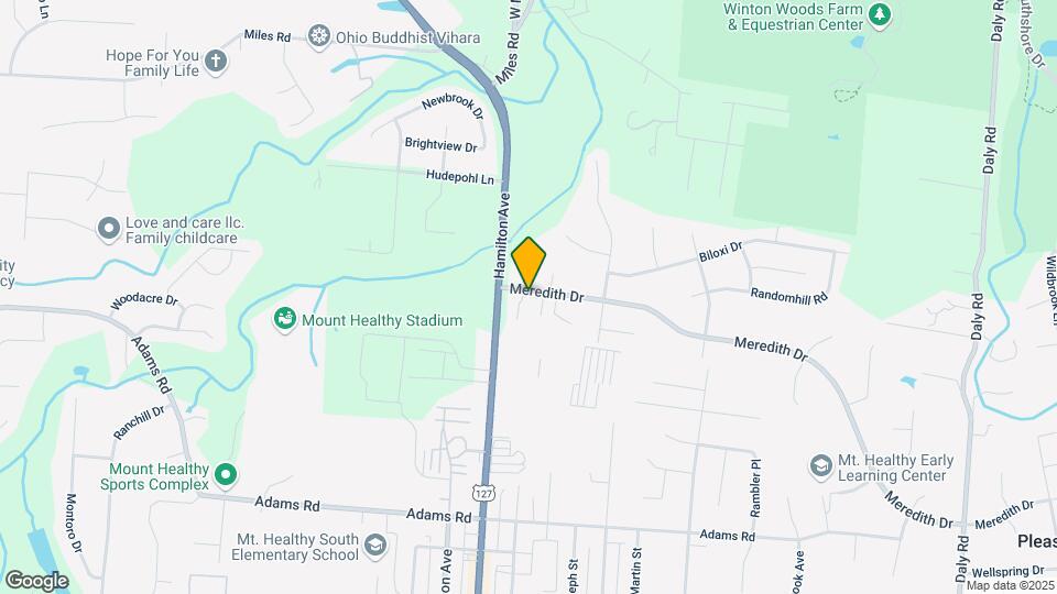 1579 Meredith Dr Map and Location Details