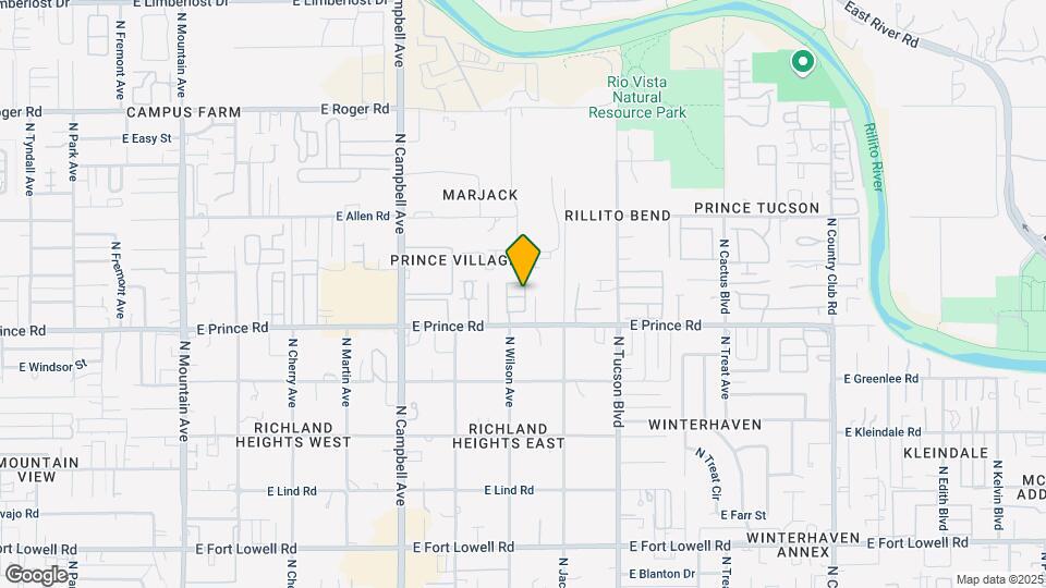 2179 E Gazania Ln Map and Location Details