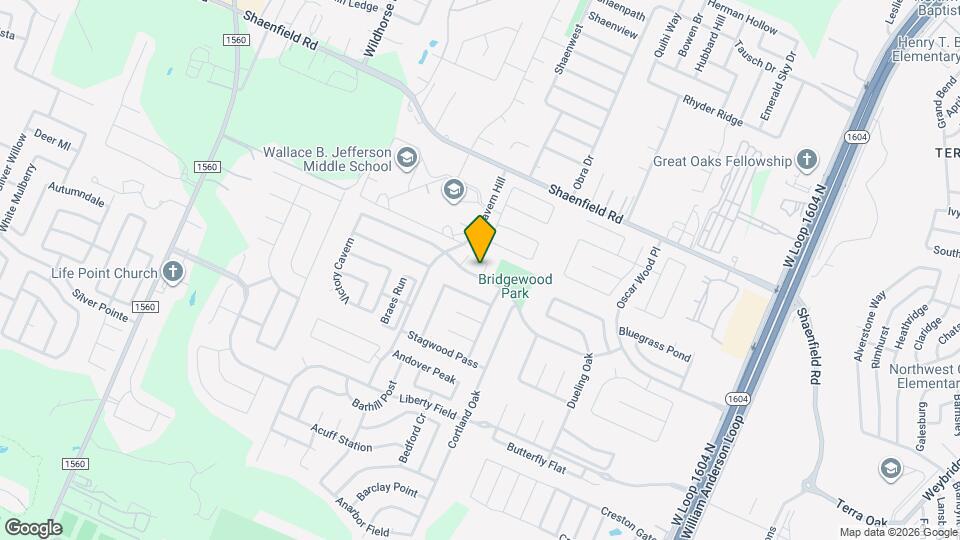 11023 Vollmer Ln Map and Location Details