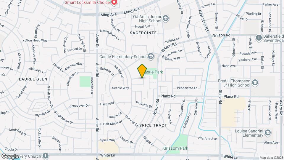 5801 Baywood St Mapa y Detalles de la Ubicación