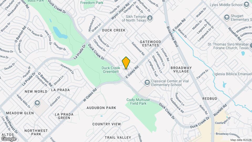 5021 Buttonwood Ln Map and Location Details