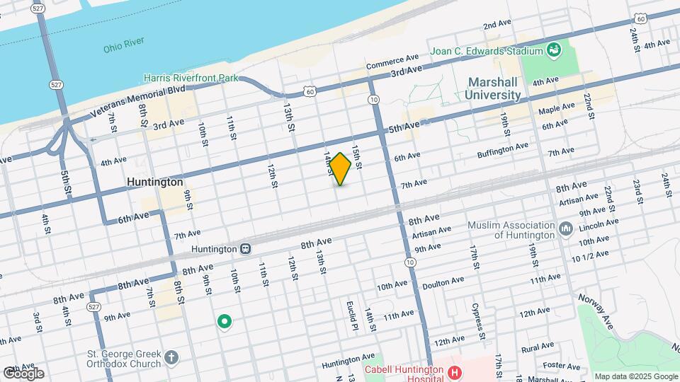 622 14th St Map and Location Details