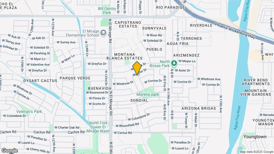 12924 N Primrose St Map and Location Details
