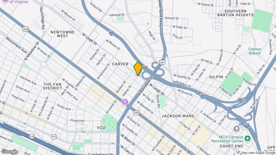 731 W Leigh St Map and Location Details