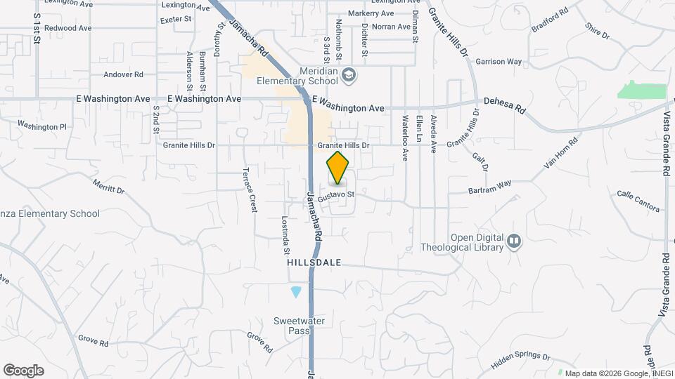 1536 Gustavo St Map and Location Details