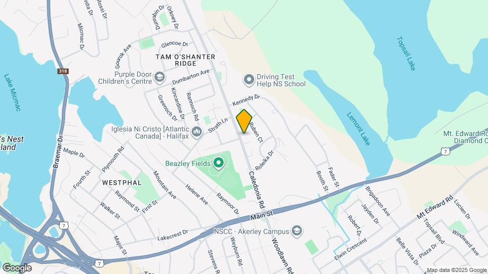 67 Caledonia Rd Map and Location Details