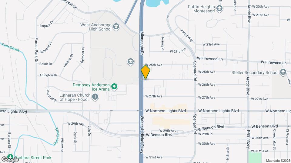 1462 W 26th Ave, Unit 19 Map and Location Details