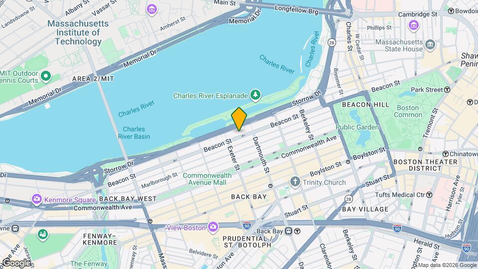 262 Beacon St, Unit 3 Map and Location Details