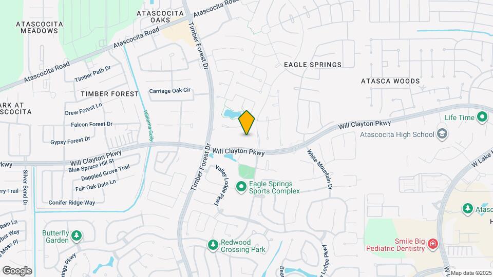 18021 Eagle Springs Pkwy Map and Location Details