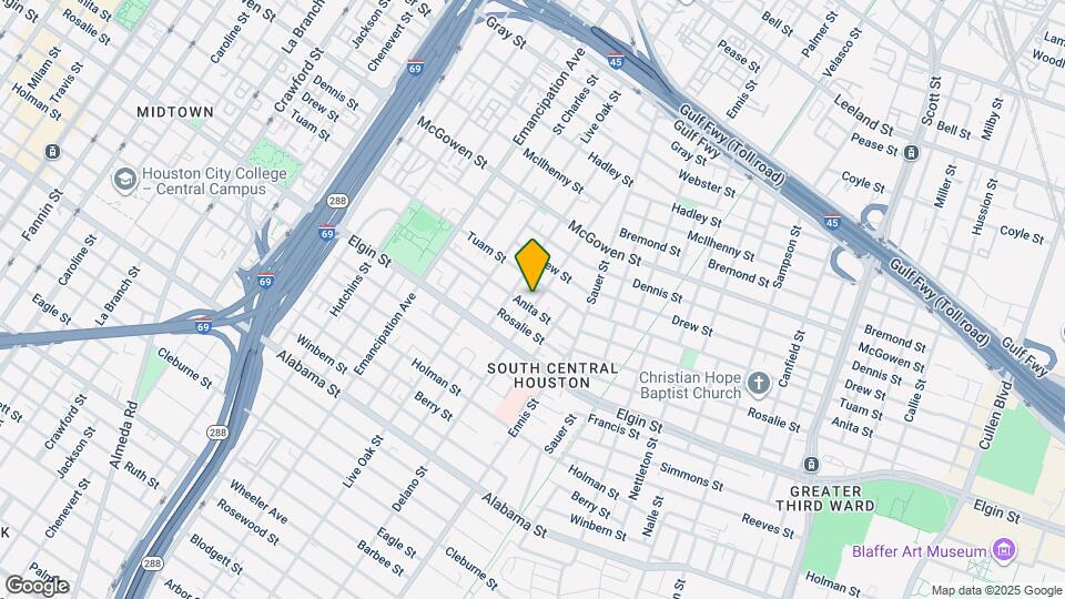 2914 Delano St Map and Location Details