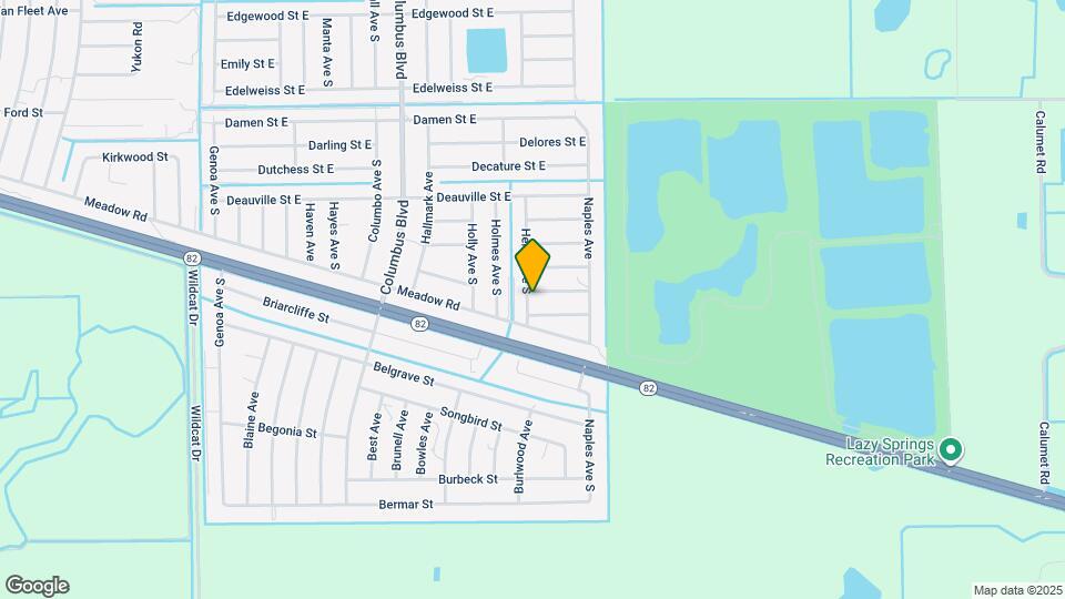 1238 Denver St E Map and Location Details