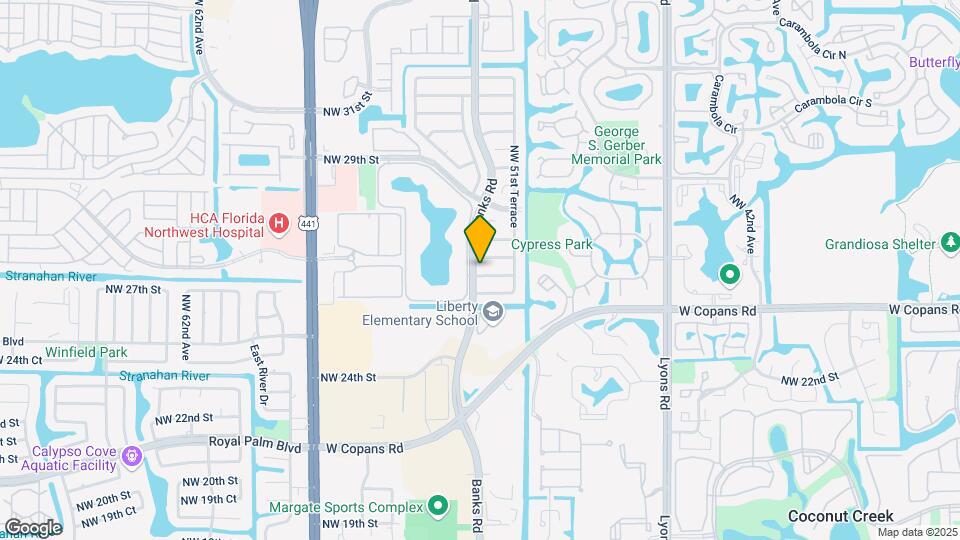 5233 NW 27th St, Unit 8B Map and Location Details