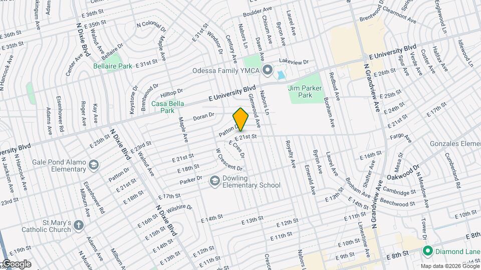1705 E 21st St, Unit G103 Map and Location Details