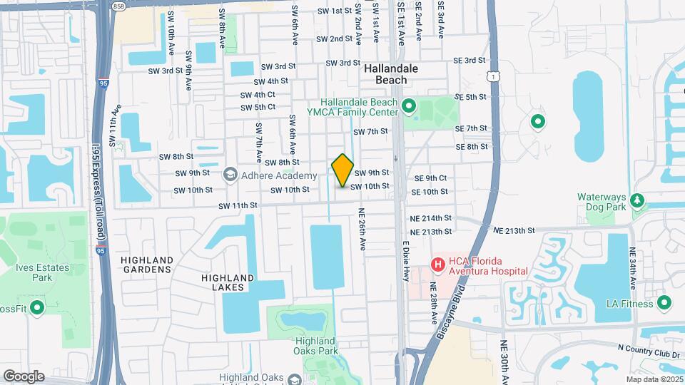 223 SW 10th St Map and Location Details