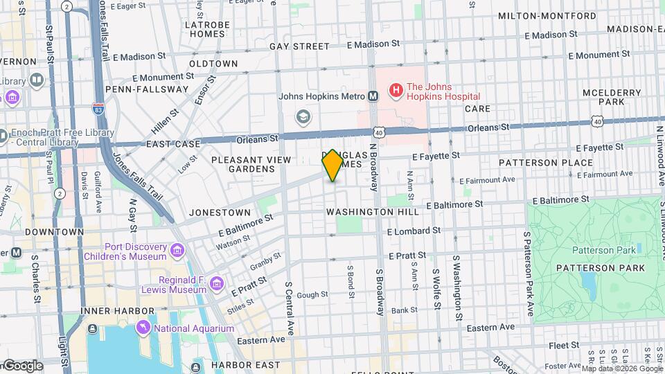 104 N Dallas St Map and Location Details