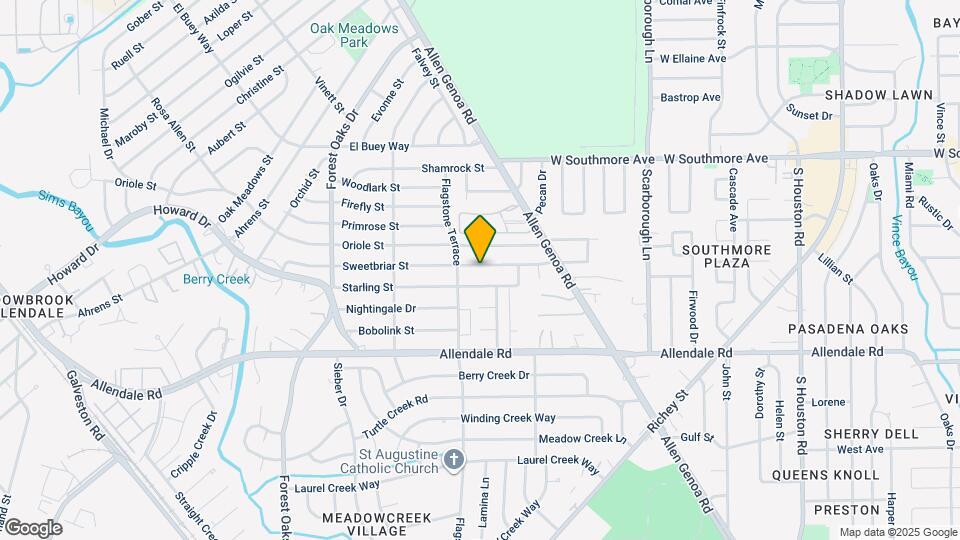 5618 Sweetbriar St Map and Location Details