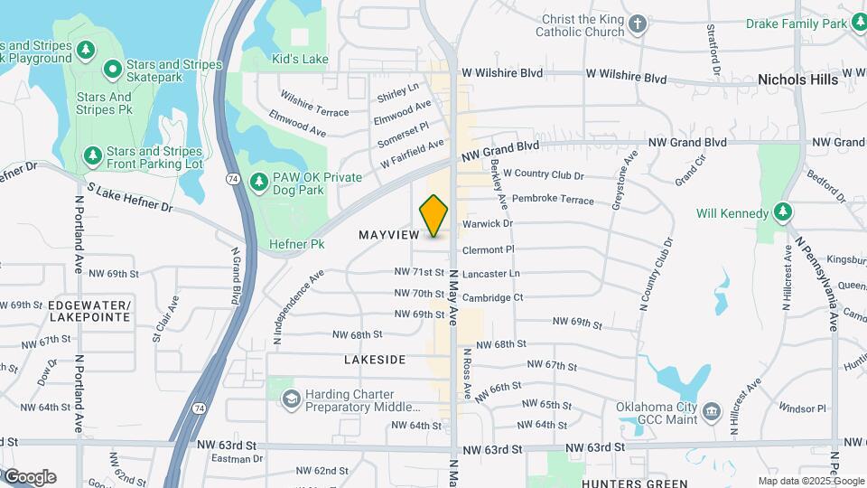 2915 NW 72nd St Map and Location Details